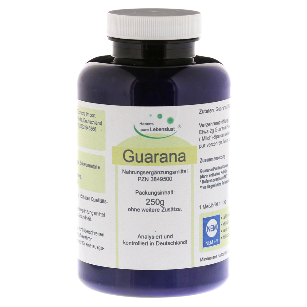 Guarana Pur Pulver Guarana Pur Pulver